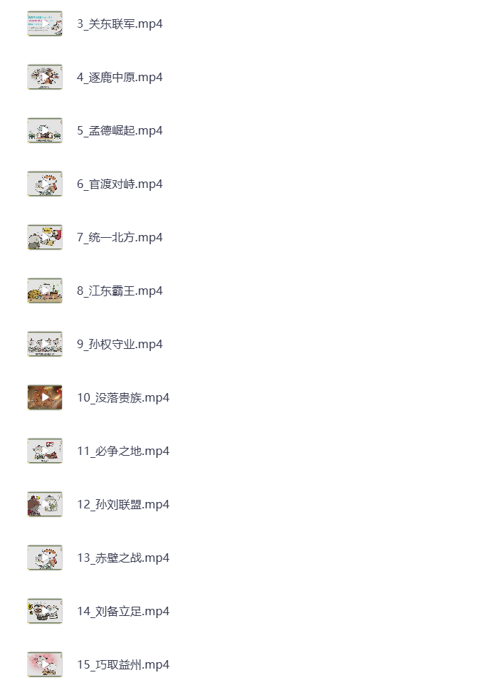 图片[3]-如果历史是一群喵 第1-9季 动画视频 免费下载