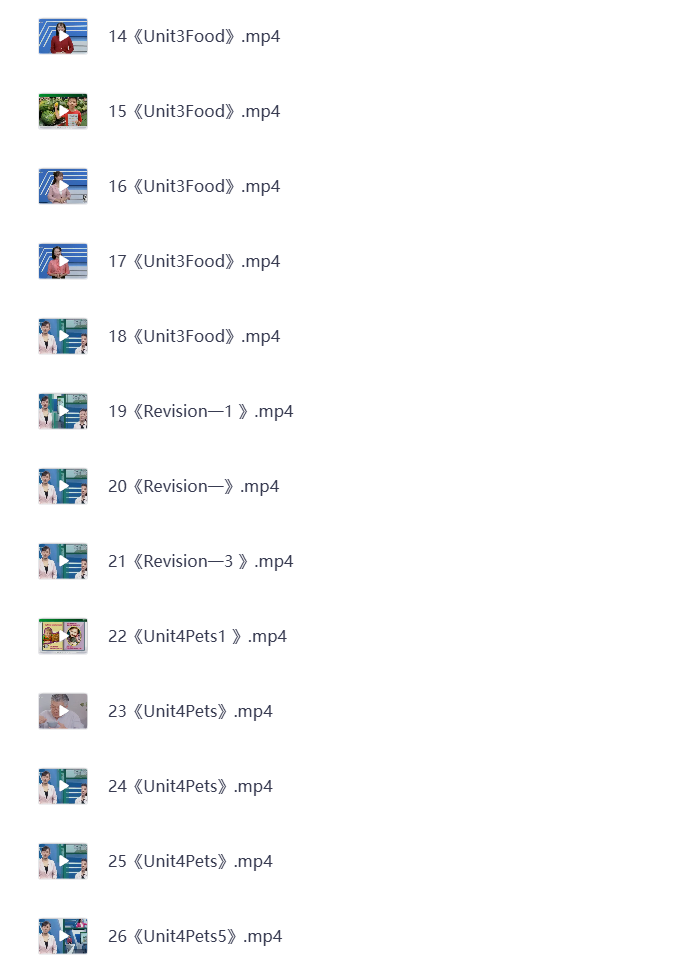 图片[7]-小学三年级上册 语文数学英语 同步视频课教程资源 打包下载