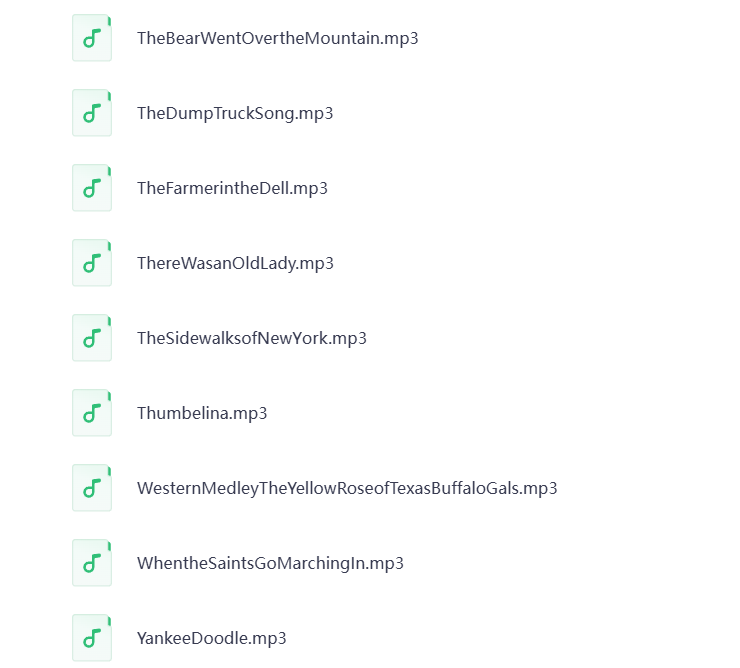 图片[3]-迪士尼英文儿歌MP3音频 打包下载