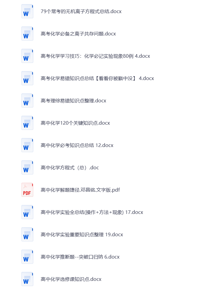 图片[2]-高中教辅 各科学习资料包（超全汇总）打包下载