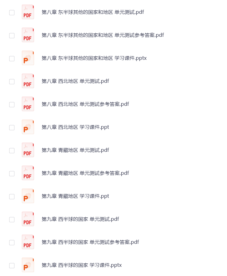 图片[4]-初中地理12合1课程 电子资料 地理全套学习资料 打包下载