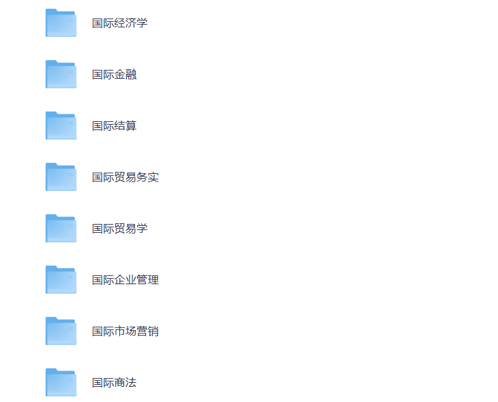大学期末复习 国际贸易学 国际经济学 各学科资料 打包下载-悦享资源