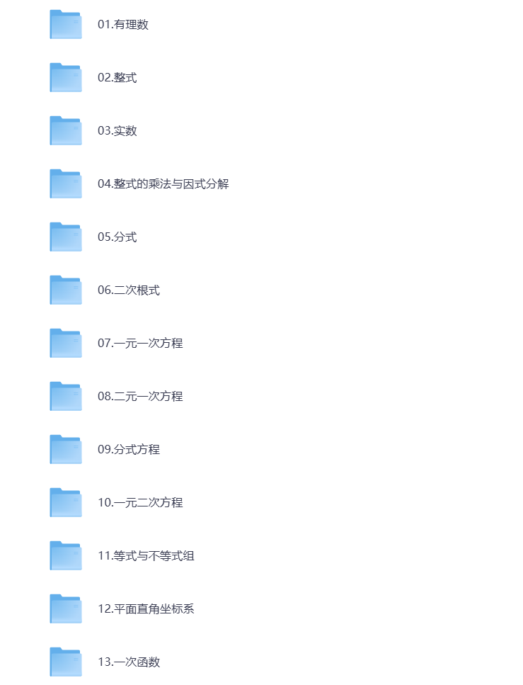 图片[1]-初中教辅 全套数学（227节）视频课 打包下载